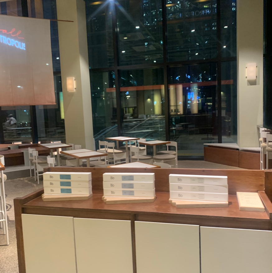 Modern filter coffee station with Bean Brothers beans at Jongno Canele Cafe Gyeol