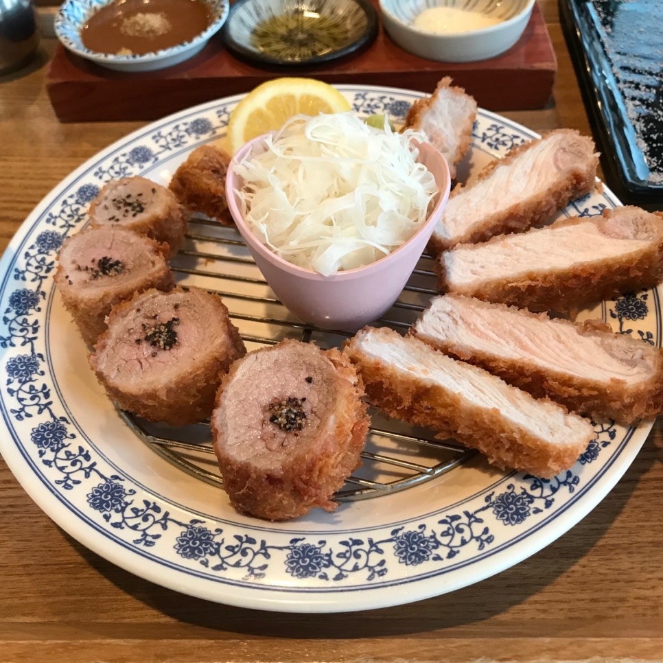 Jeju Black Pork Cutlet close-up shot in Gujwa-eup