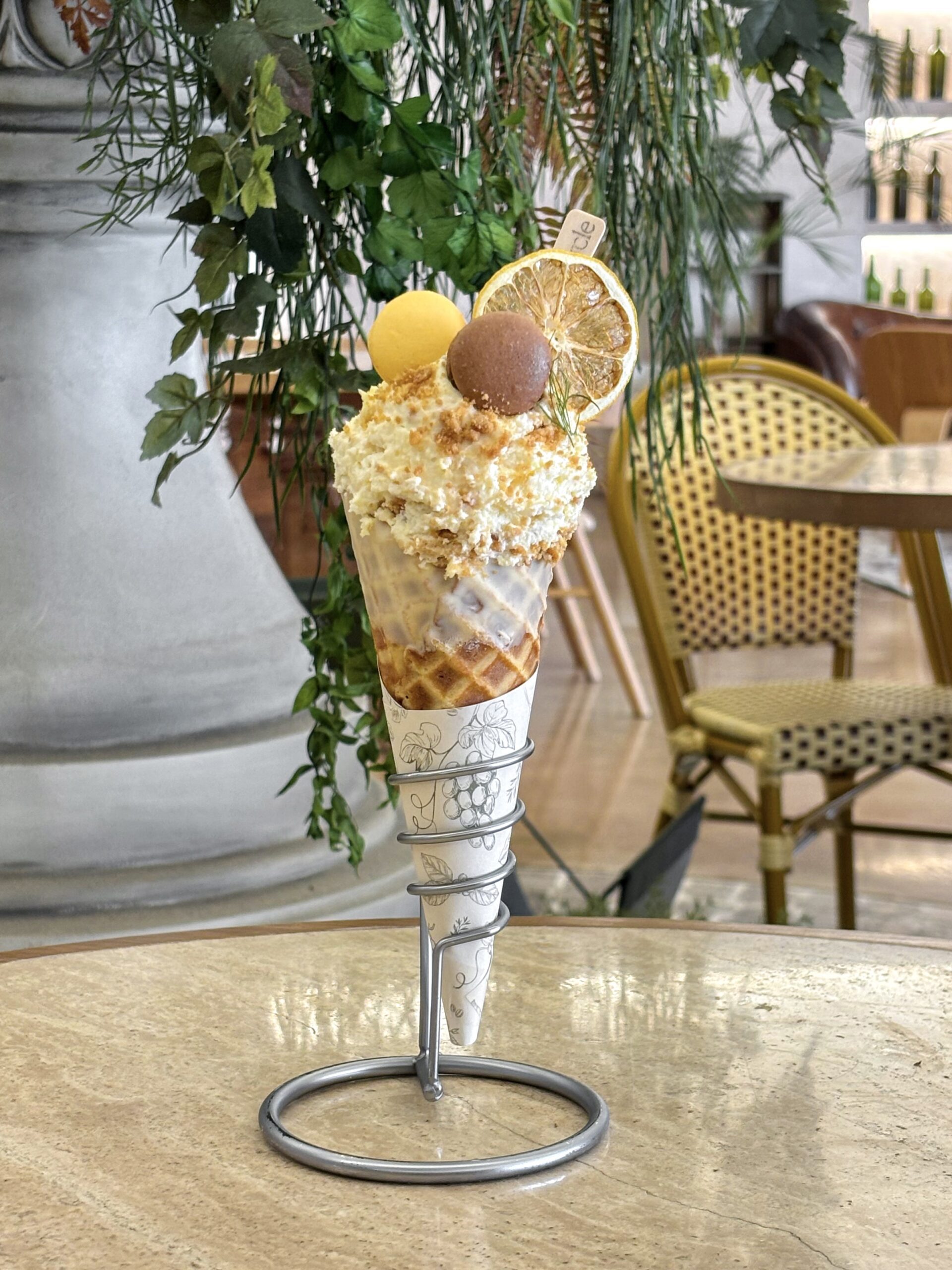 Hannam brunch restaurant Sercone dessert at Cercle Hannam