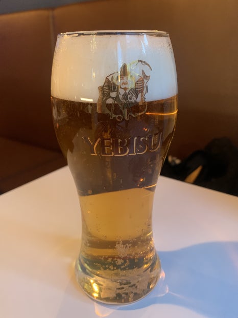 yebisu draft beer japanese premium beer glass