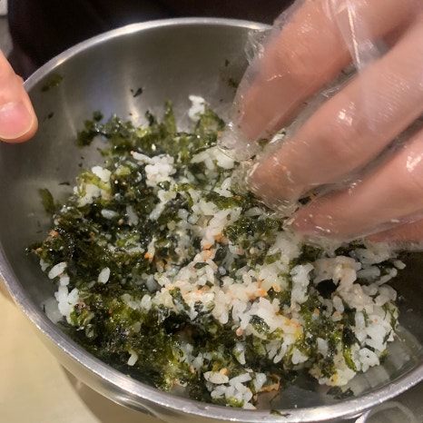 flying fish roe rice balls side dish at Euljiro boneless chicken feet restaurant