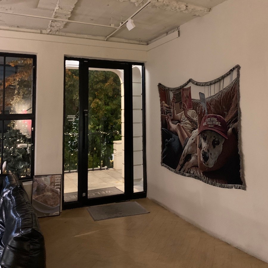 Bitter Salt Cafe Songridan-gil terrace entrance and lounge area