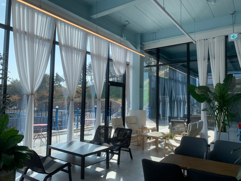 eonyang cafe ulsan sinbulsanebom bright interior window seating