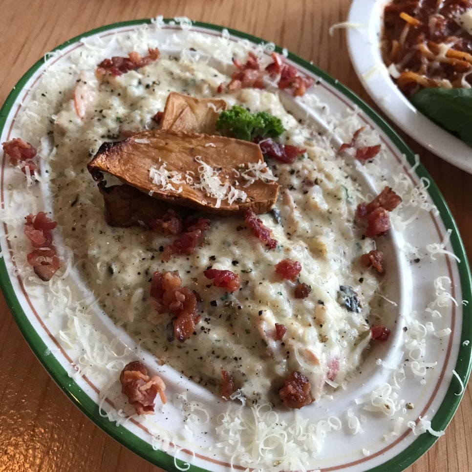 cream risotto bacon ulsan samsan pasta restaurant