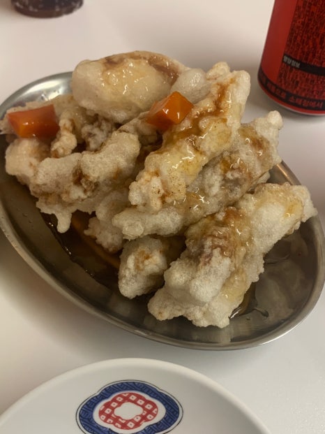 ulsan chinese restaurant duckle sweet sour pork crispy korean tangsuyuk