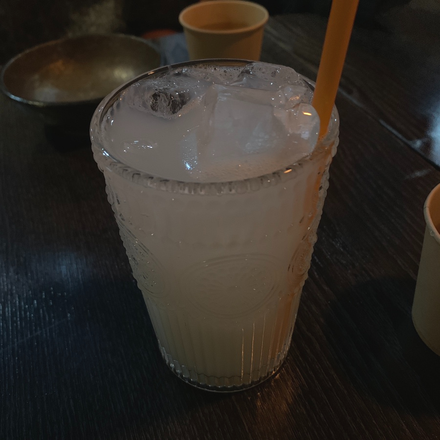 non alcoholic calpis highball drink creamy refreshing beverage