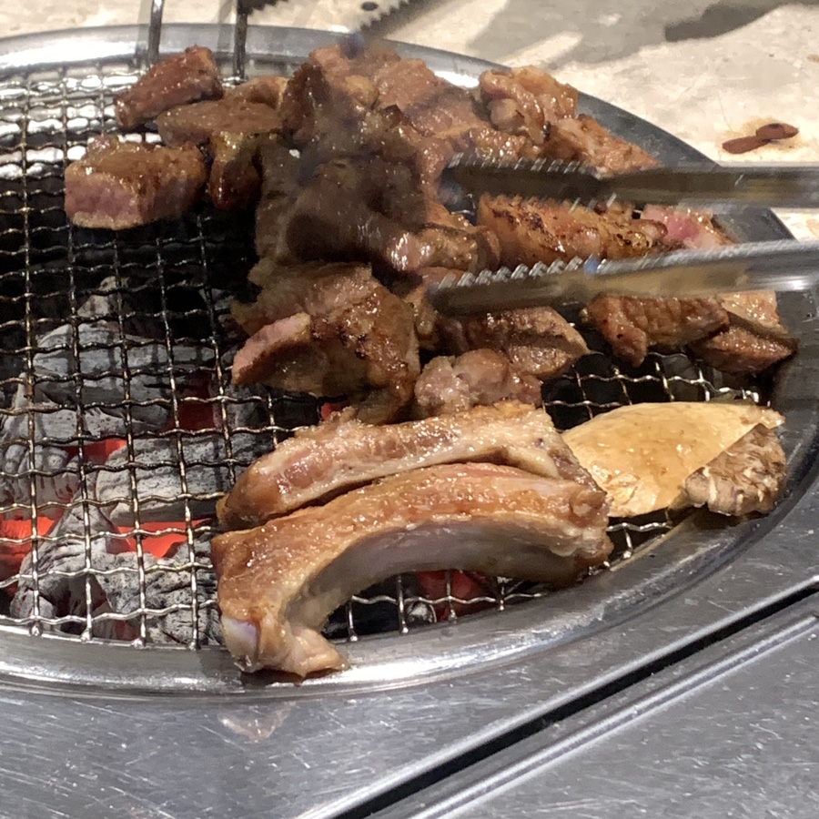 Hantiok Korean BBQ near Olympic Park: Juicy Pork Ribs & Andong Soup