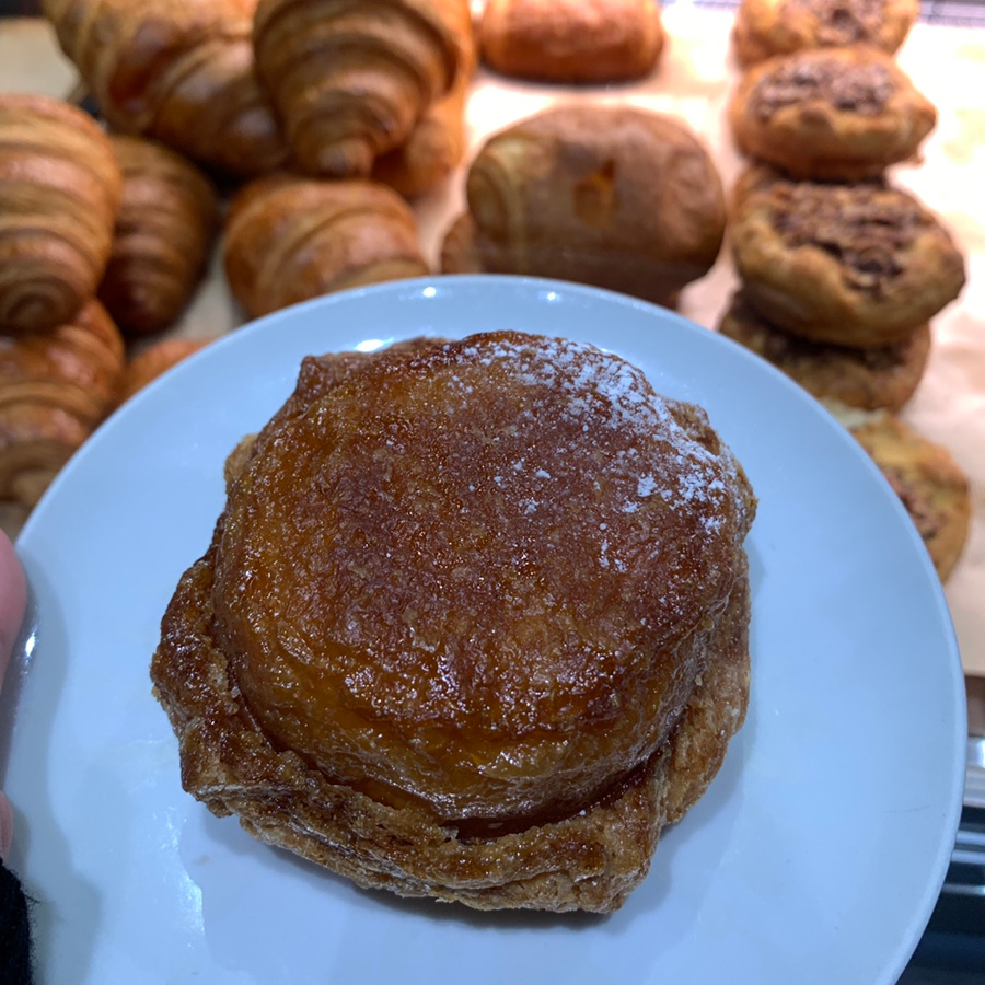 kouign amann pastry at Samseong Station Cafe Terarosa POSCO Center