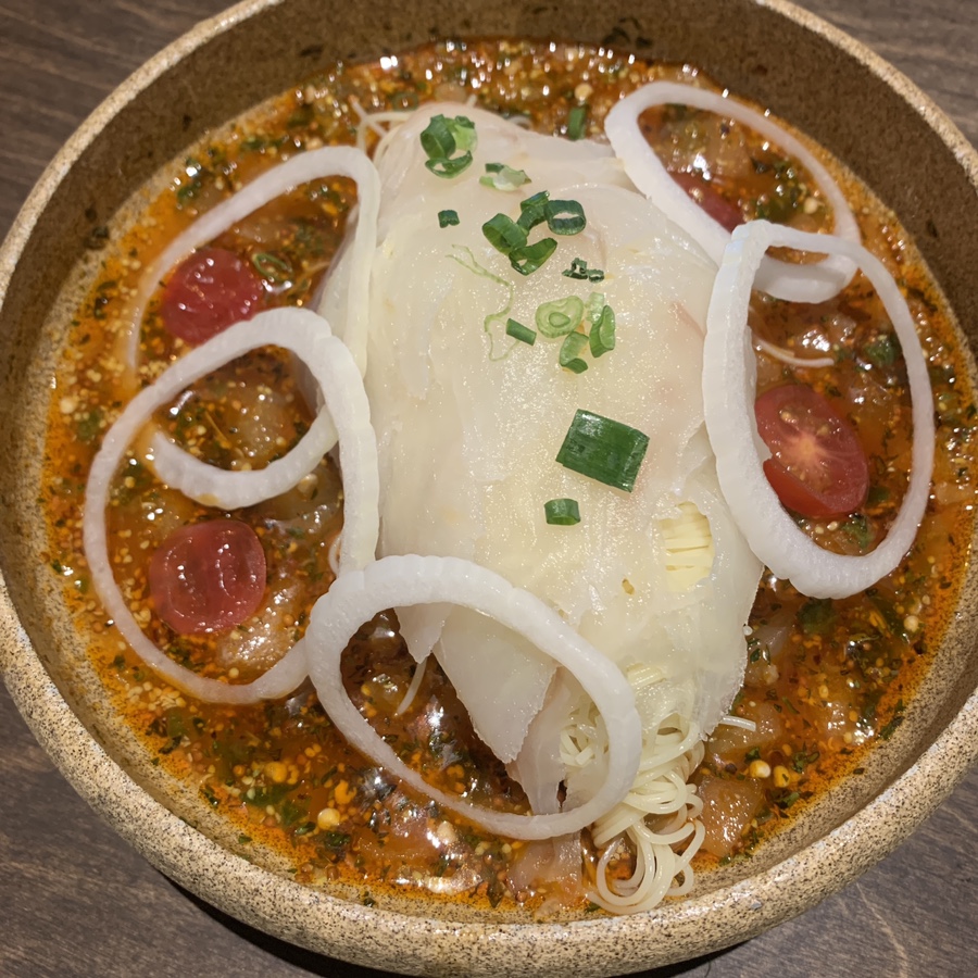 Korean Fusion Restaurant in Wirye Dongchimi Ceviche Capellini