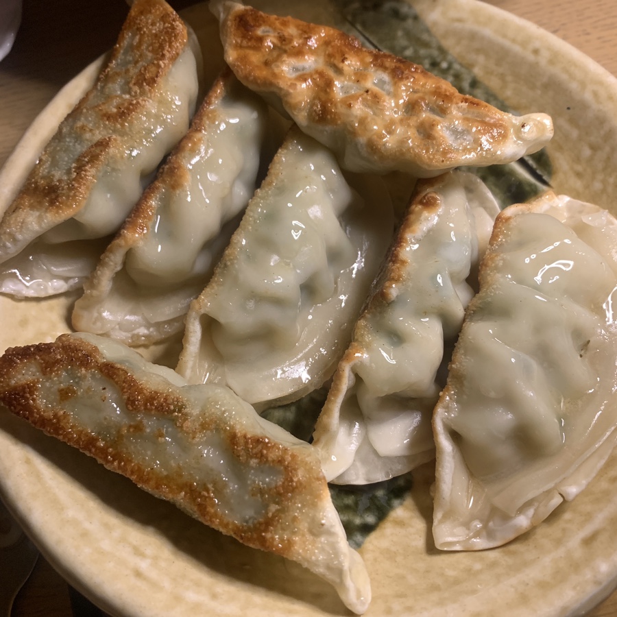 Yaki gyoza at Gangnam Izakaya Nanohana