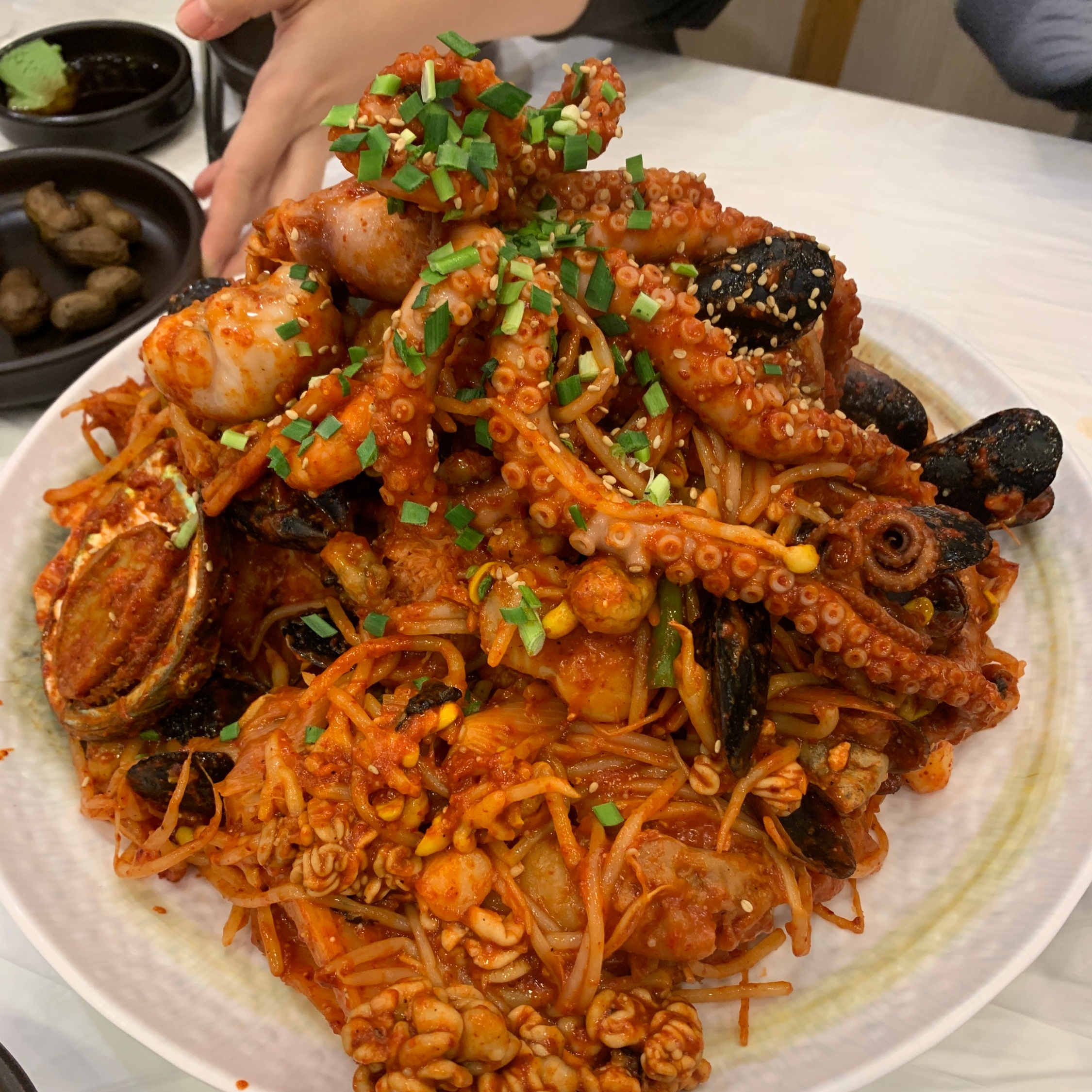 Wirye Seafood Restaurant seafood stew with octopus and abalone