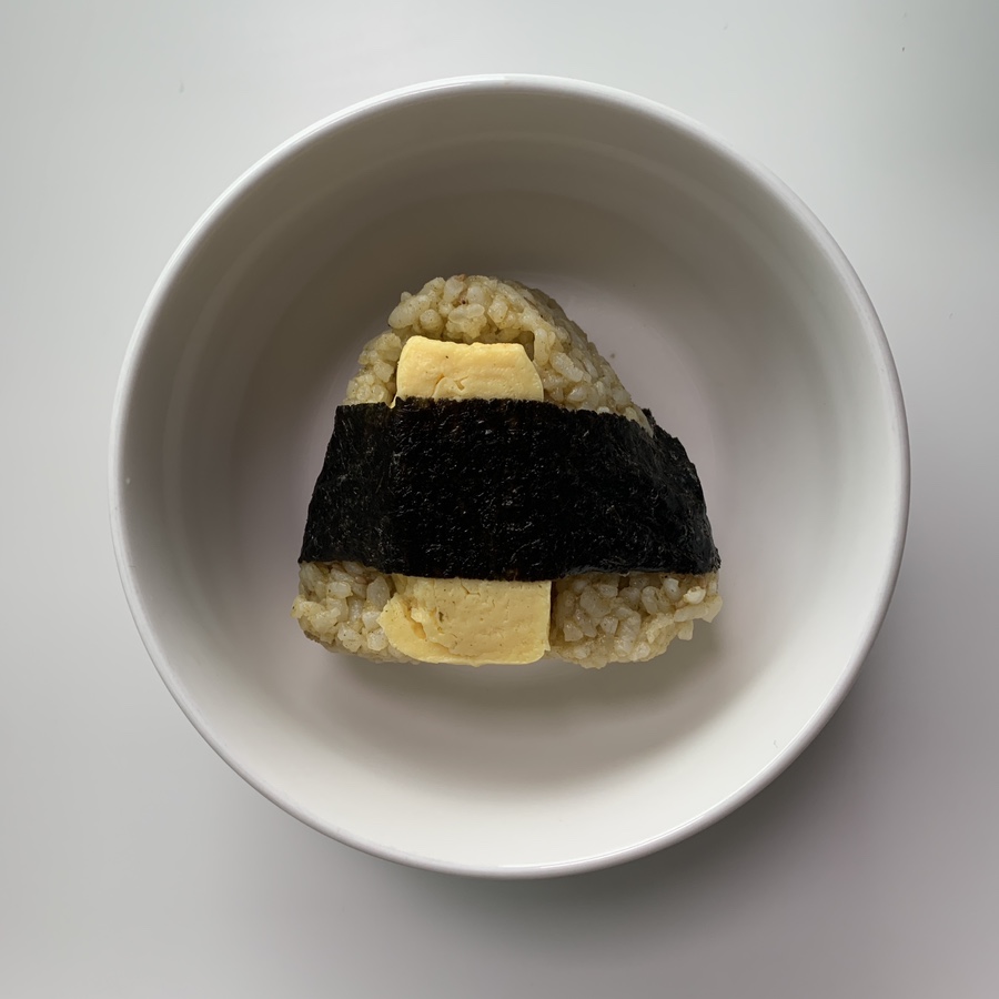 GS Egg Abalone Rice Ball Review | Korean Convenience Store Food