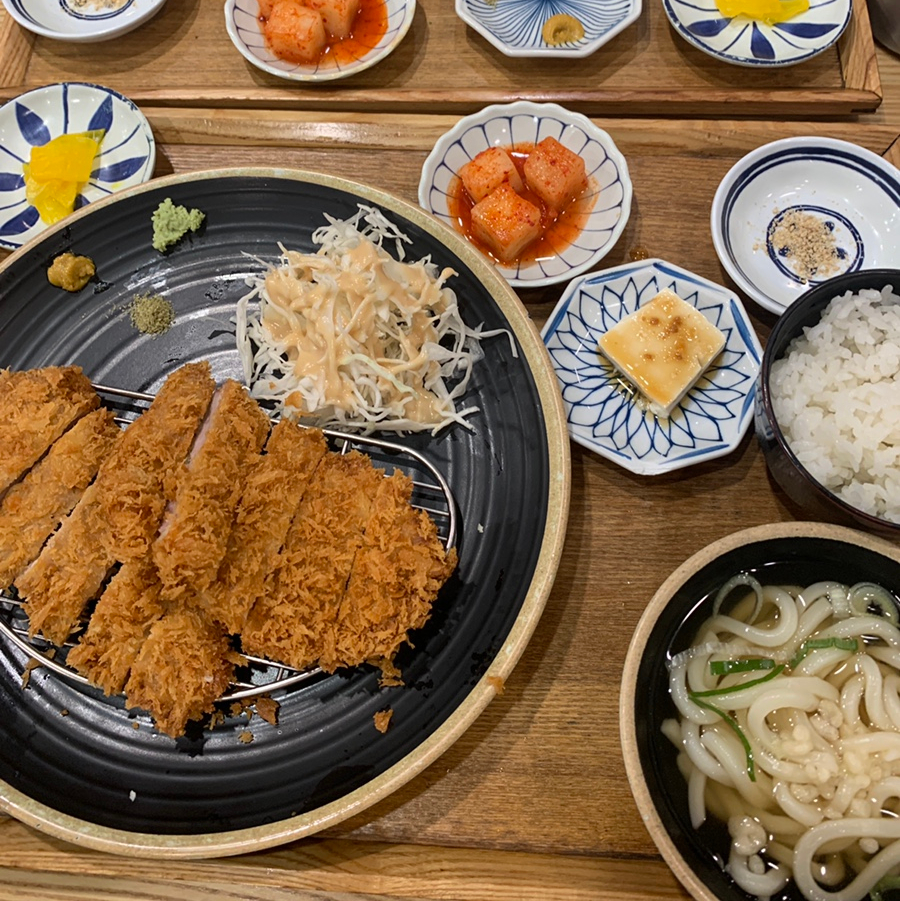 Owl Tonkatsu Garden Five Seoul Review | Crispy Pork Cutlet & Cheese Tonkatsu