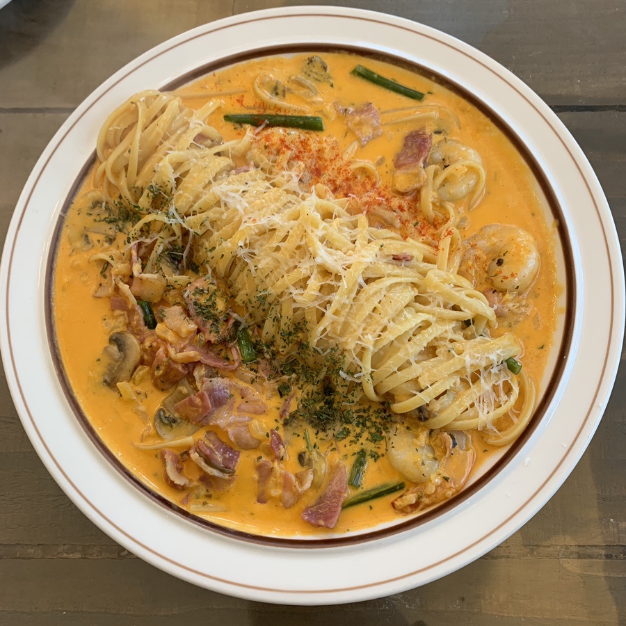 Parterre Ulsan Brunch Cafe Review | Delicious Pasta Near Taehwagang National Garden