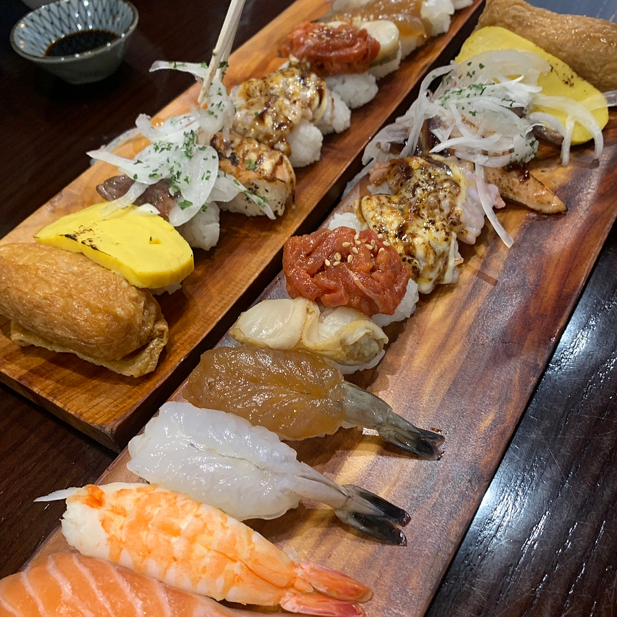 Sushi Mizukiwa Ulsan Review | Sushi Set & Beef Hamburg Steak